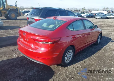 2017 Hyundai Elantra Se z USA, uszkodzony, nr VIN 5NPD74LF0HH139452